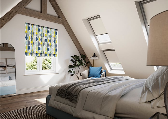 Mabel, Bluebell - Roman Blind - Image 7